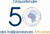 logo cinquantenaire des indépendances africaines